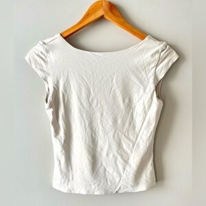 NWT Second Skin by RD Style Champagne Brida Top Size M Nylon/Spandex Blend